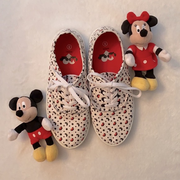 Disney Mickey & Minnie Mouse Canvas Sneakers